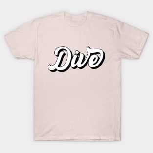 IVE Dive fandom text typography | Morcaworks T-Shirt